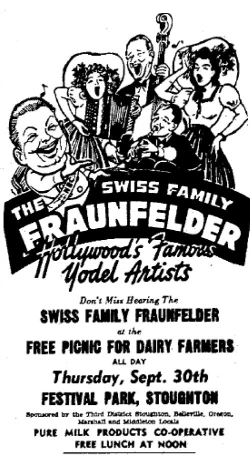 Wisconsin State Journal Ad, 1948 Wisconsin State Journal Ad, 1948