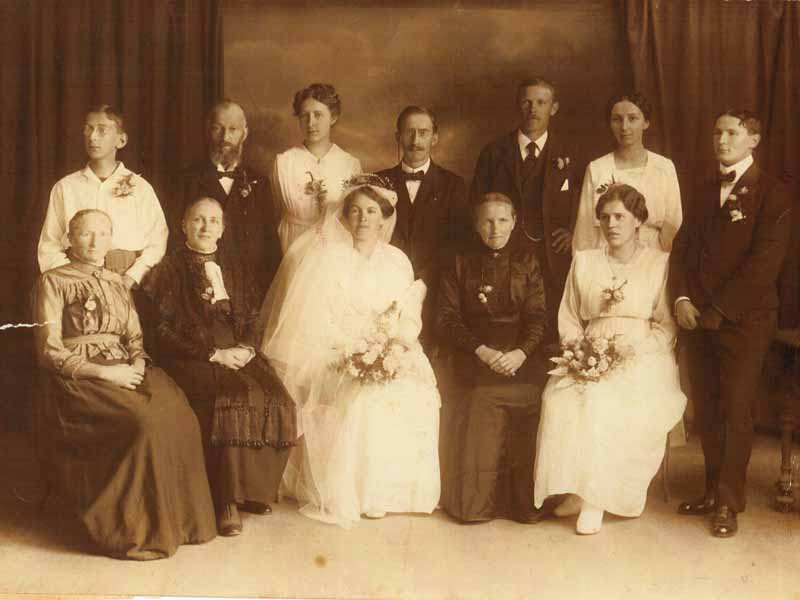 Mama & Papa Frauenfelder Wedding, 1918 Mama & Papa Frauenfelder Wedding, 1918